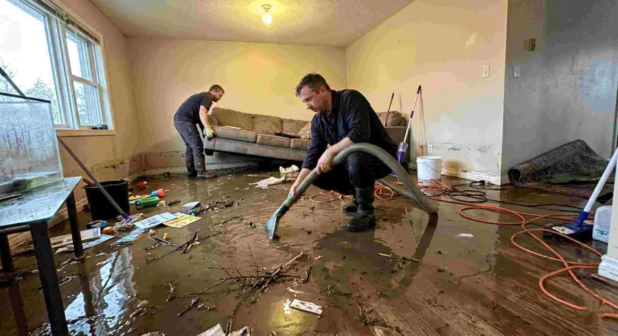 Water extracted from a flooded room in Altamonte Springs, FL
