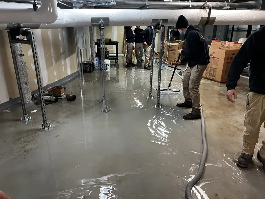 Commercial water damage in an Altamonte Springs, FL building