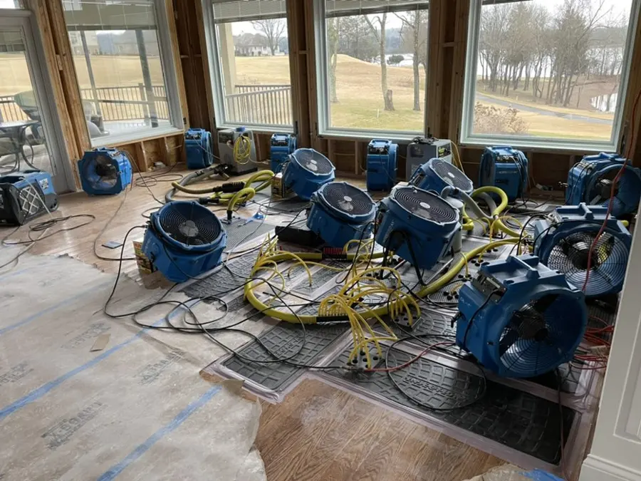 Air movers set for structural drying in Altamonte Springs, FL